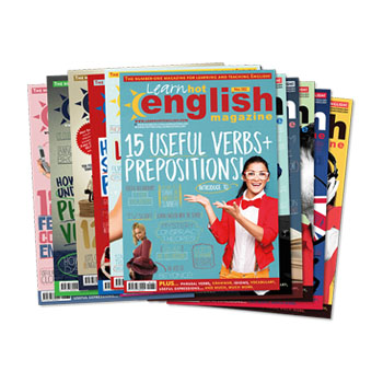covers of learn hot english magazine