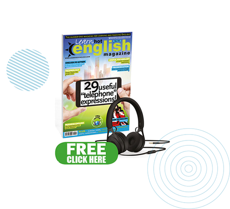 Learn Hot English free e-book advertisement - Home Page