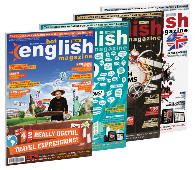 4 learn hot english magazines